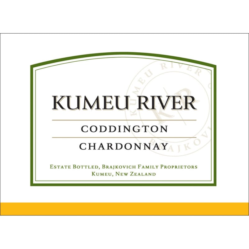 Kumeu River Coddington Chardonnay 2008 Front Label