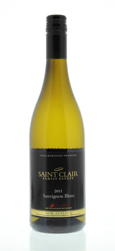 Saint Clair Sauvignon Blanc 2011 Front Bottle Shot