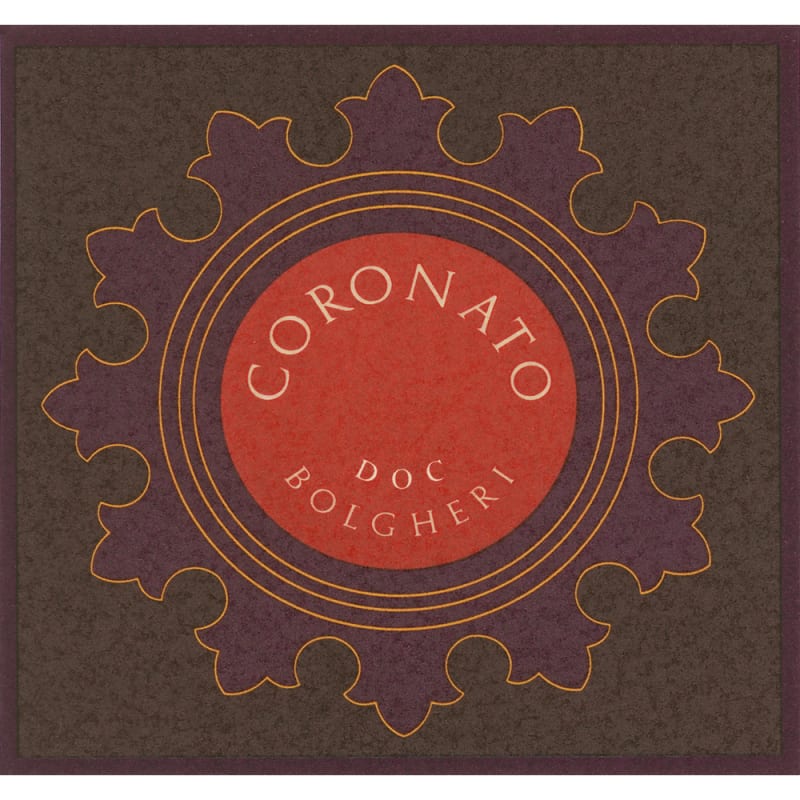 Tenuta di Biserno Coronato 2005 Front Label