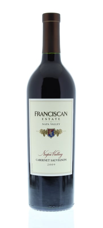 Franciscan Estate Cabernet Sauvignon 2009 Front Bottle Shot