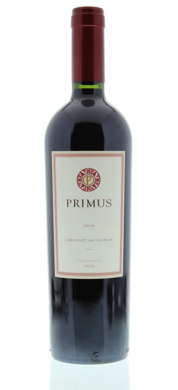 Primus Cabernet Sauvignon 2009 Front Bottle Shot