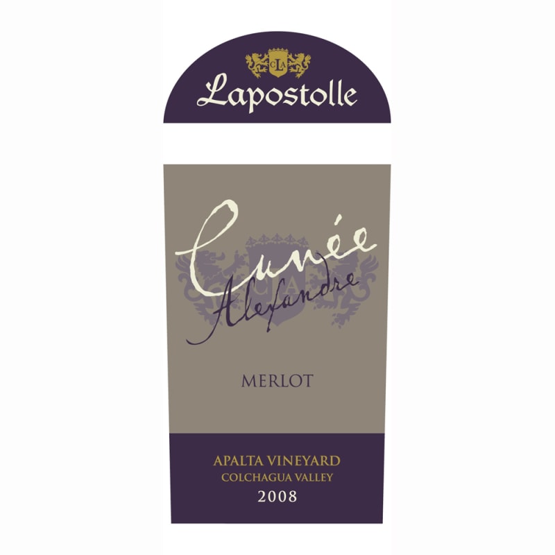Lapostolle Cuvee Alexandre Merlot 2008 Front Label