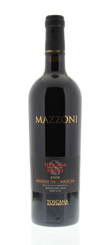 Mazzoni Toscana Rosso 2009 Front Bottle Shot