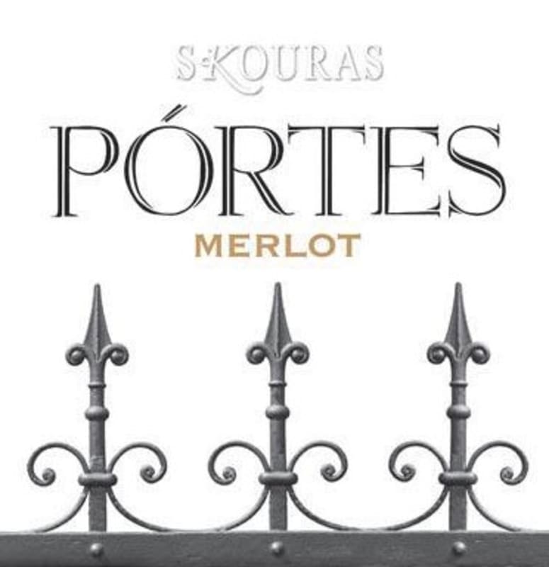 Skouras Portes Merlot 2012 Front Label