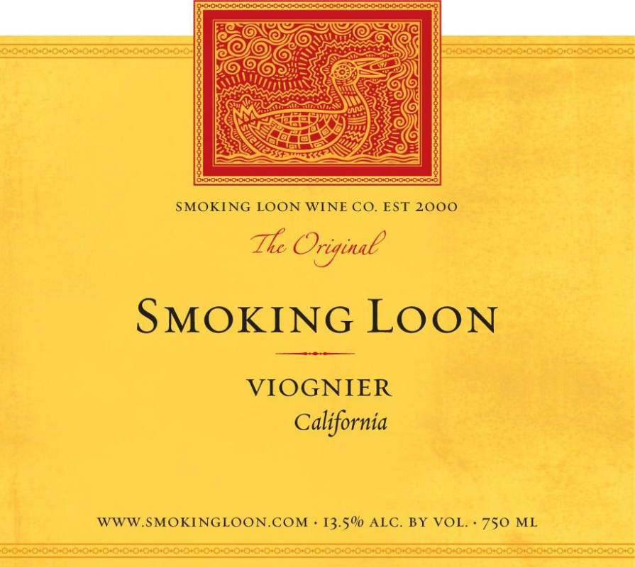 Smoking Loon Viognier 2010 Front Label