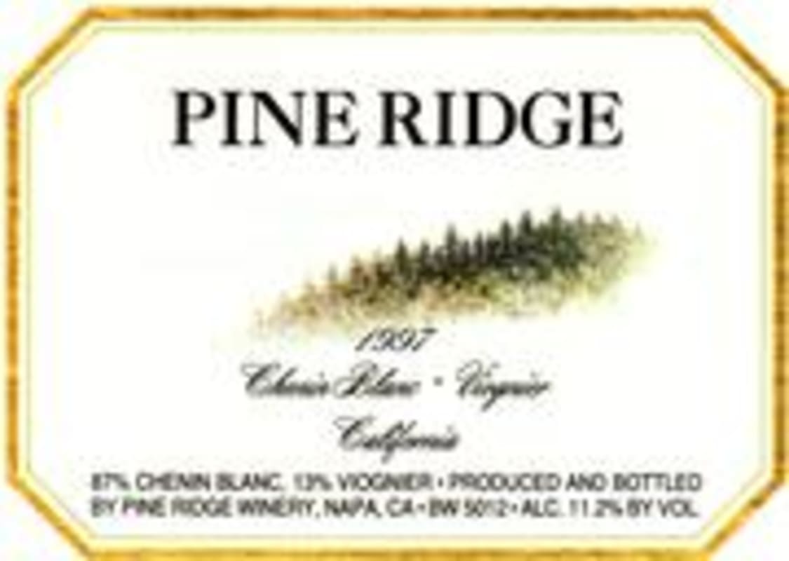 Pine Ridge Chenin Blanc-Viognier 1998 Front Label