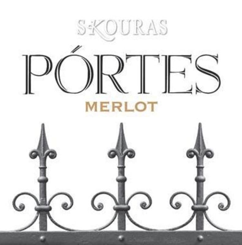Skouras Portes Merlot 2010 Front Label