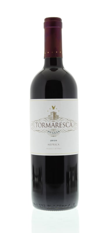Tormaresca Neprica Red Blend 2010 Front Bottle Shot