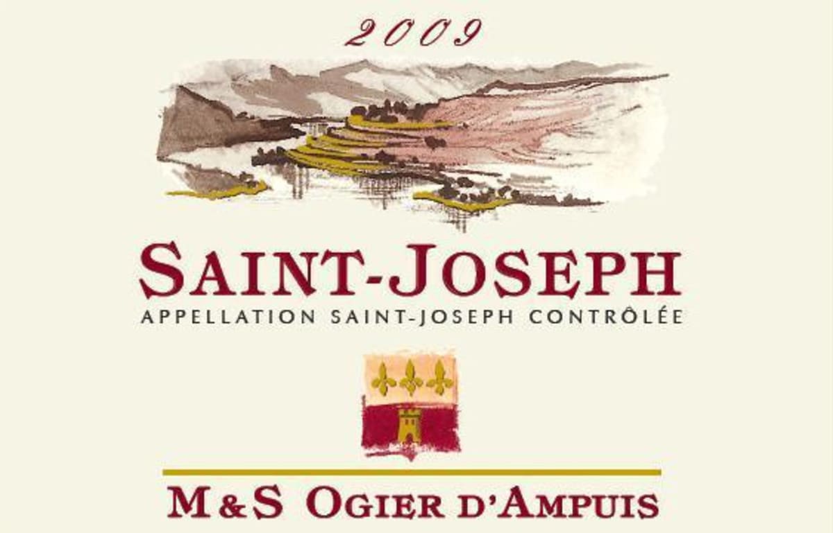 Domaine M & S Ogier Saint-Joseph 2009 Front Label