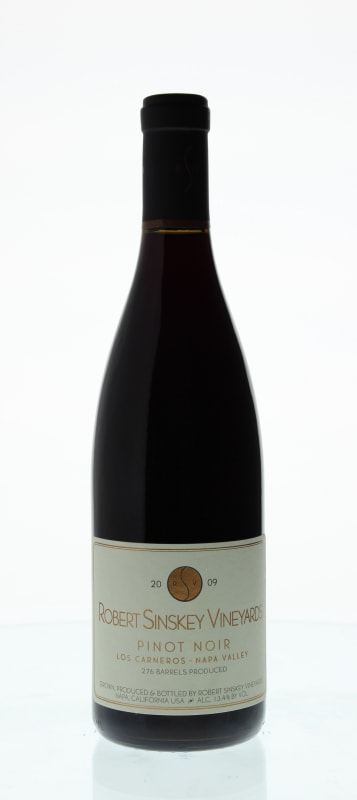 Robert Sinskey Los Carneros Pinot Noir 2009 Front Bottle Shot