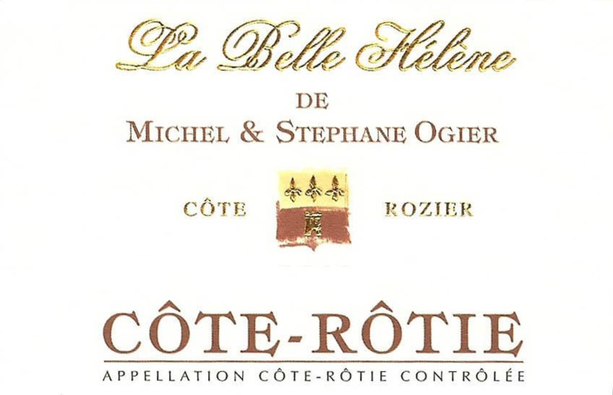 Domaine M & S Ogier Cote Rotie La Belle Helene 2011 Front Label
