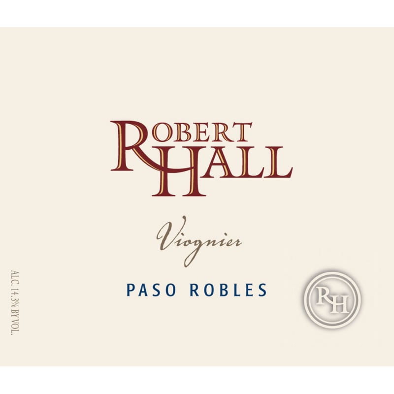Robert Hall Viognier 2010 Front Label