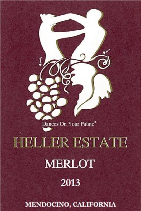 Heller Estate Merlot 2013 Front Label