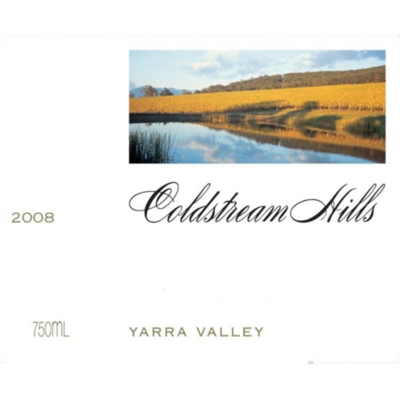 Coldstream Hills Pinot Noir 2008 Front Label
