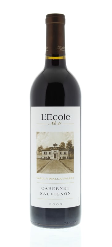 L'Ecole 41 Walla Walla Valley Cabernet Sauvignon 2009 Front Bottle Shot
