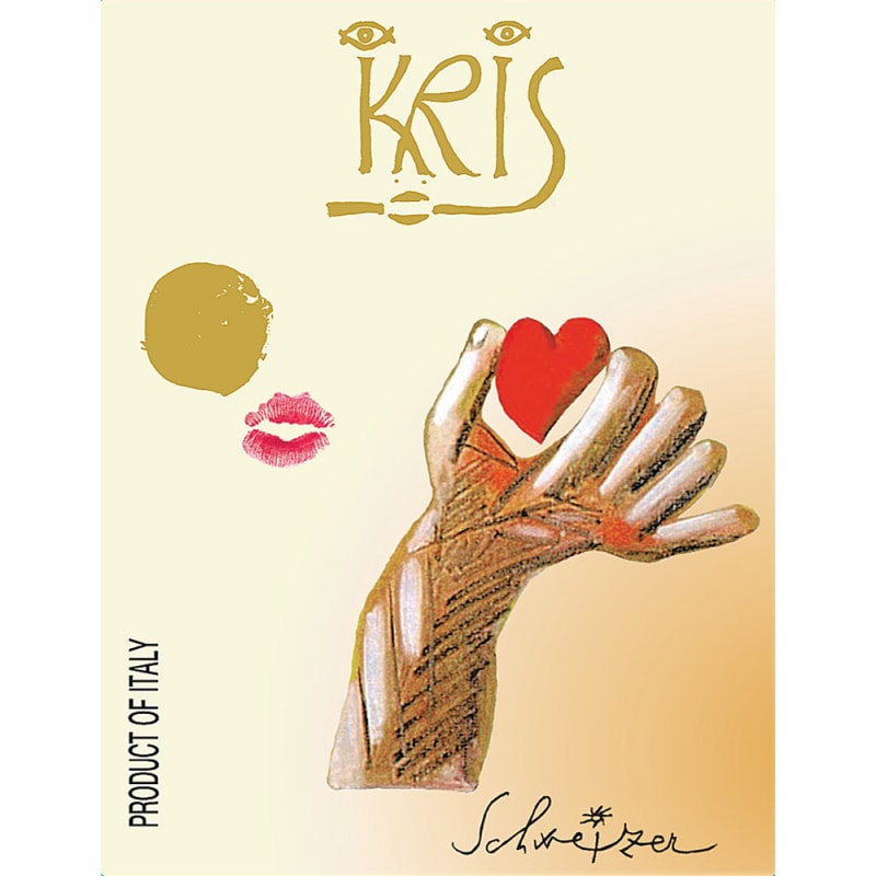 Kris Heart Rosso 2009 Front Label