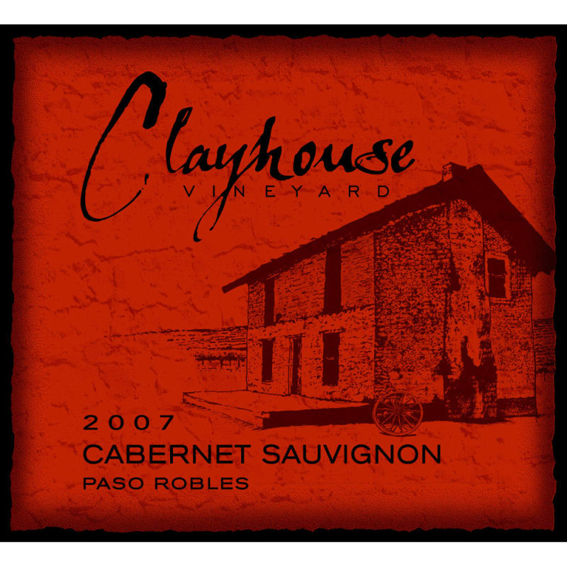 Clayhouse Paso Robles Cabernet Sauvignon 2007 Front Label