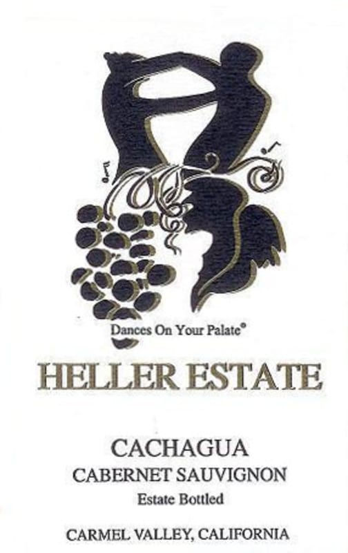 Heller Estate Cachagua Cabernet Sauvignon 2004 Front Label