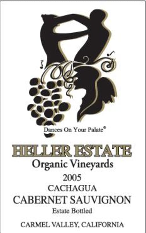 Heller Estate Cachagua Cabernet Sauvignon 2005 Front Label