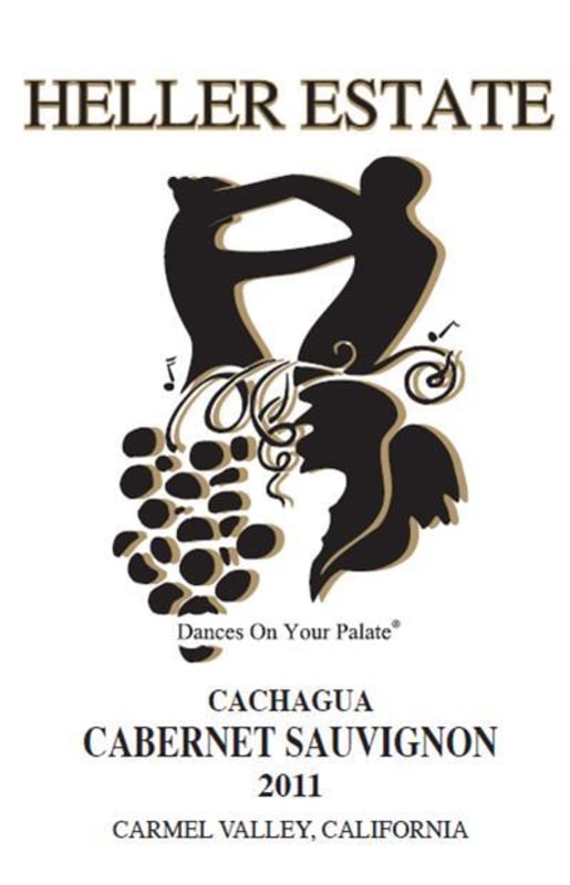 Heller Estate Cachagua Cabernet Sauvignon 2011 Front Label
