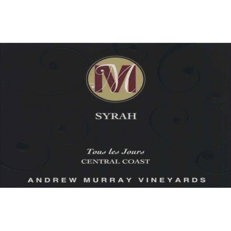 Andrew Murray Tous les Jours Syrah 2008 Front Label
