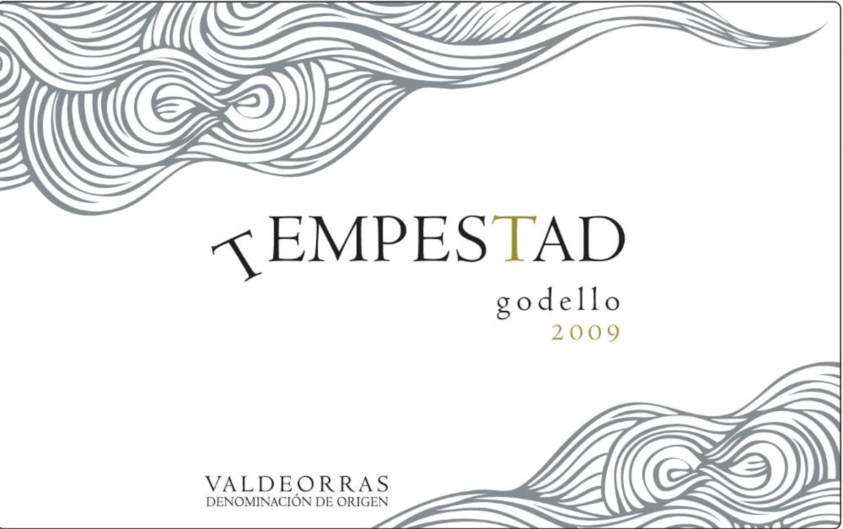 Bodegas Abanico Tempestad Godello 2009 Front Label