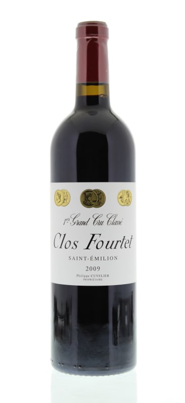 Clos Fourtet 2009 Front Bottle Shot