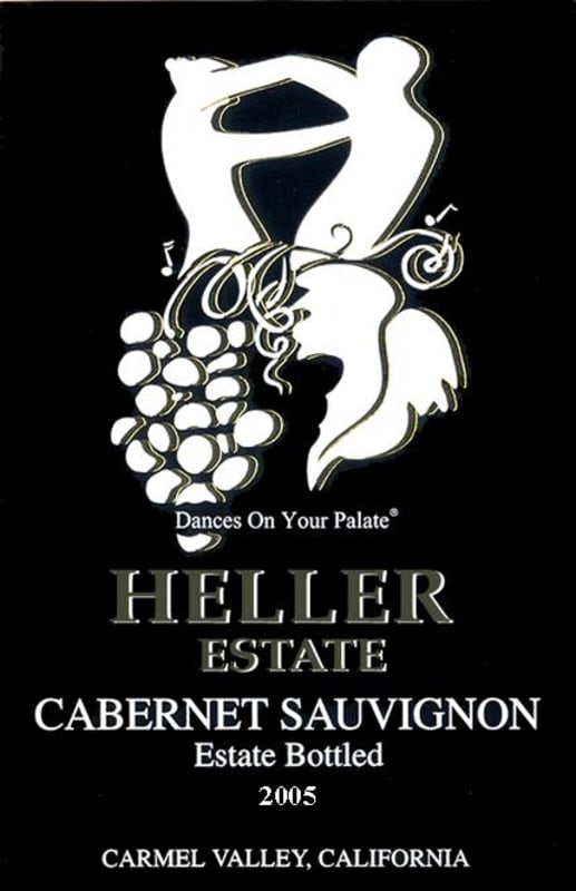 Heller Estate Cabernet Sauvignon 2005 Front Label