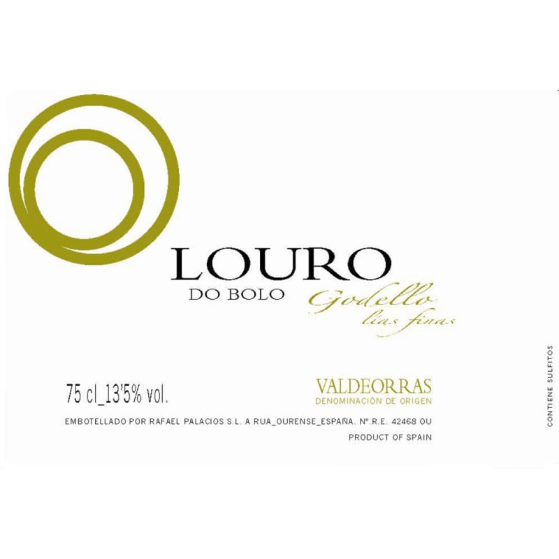 Rafael Palacios Louro Do Bolo Godello 2010 Front Label