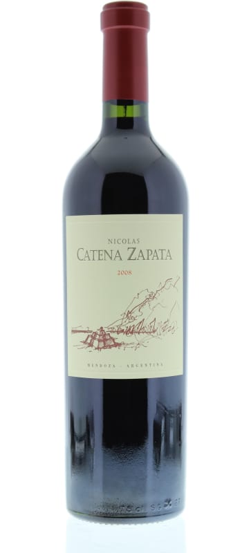 Catena Zapata Nicolas 2008 Front Bottle Shot