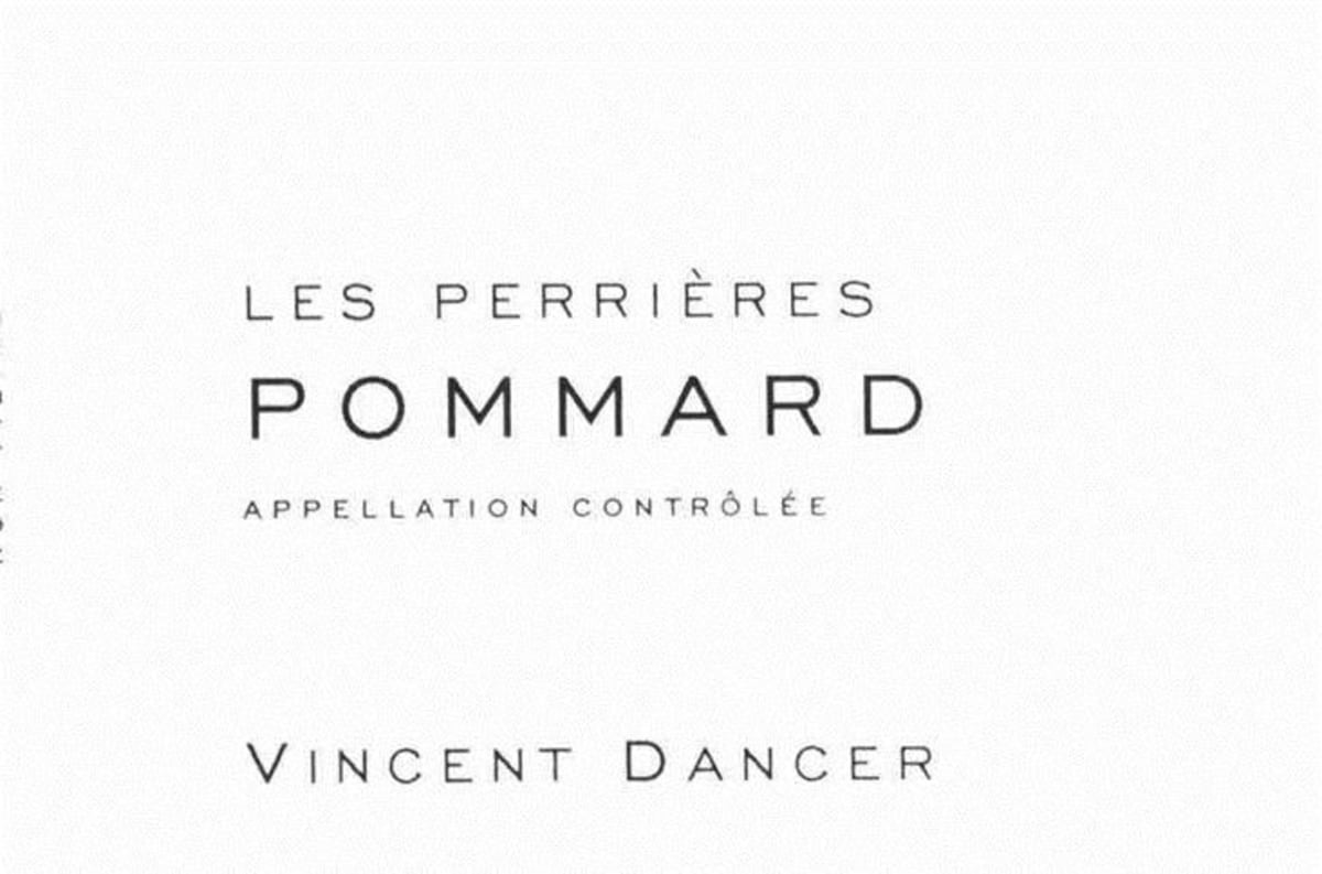 Vincent Dancer Pommard Les Perrieres 2009 Front Label