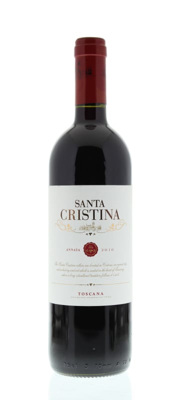 Santa Cristina by Antinori Sangiovese 2010 Front Bottle Shot