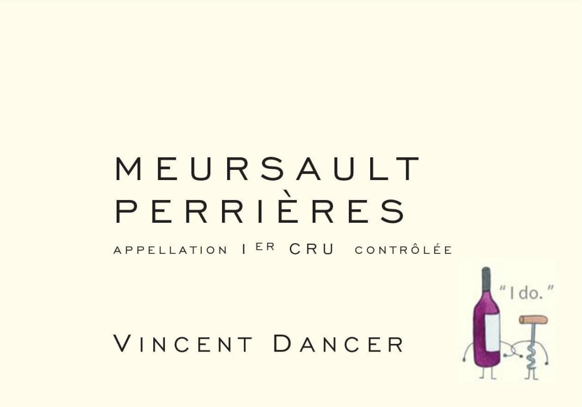 Vincent Dancer Meursault Perrieres Premier Cru 2013 Front Label