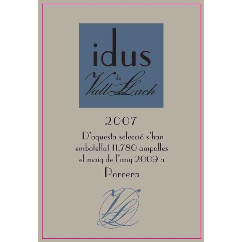 Vall Llach Idus 2007 Front Label