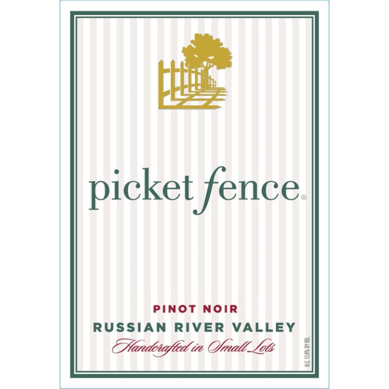Picket Fence Russian River Pinot Noir 2010 Front Label