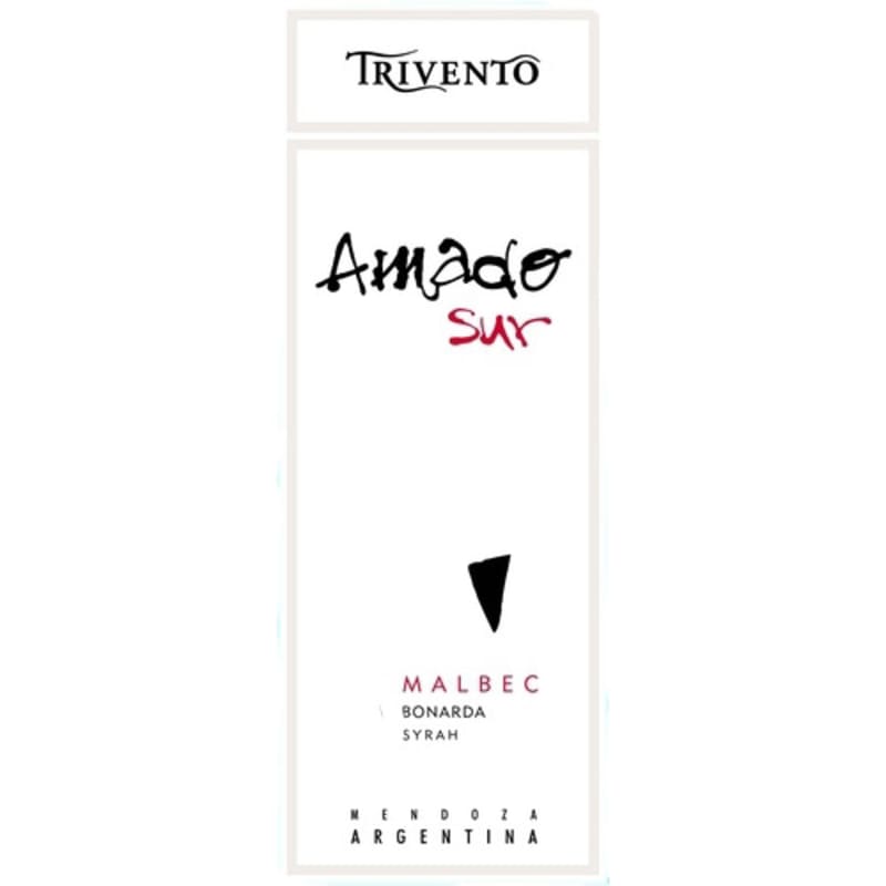 Trivento Amado Sur 2010 Front Label