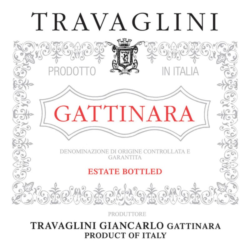 Travaglini Gattinara 2006 Front Label