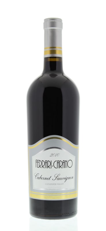 Ferrari-Carano Cabernet Sauvignon 2010 Front Bottle Shot
