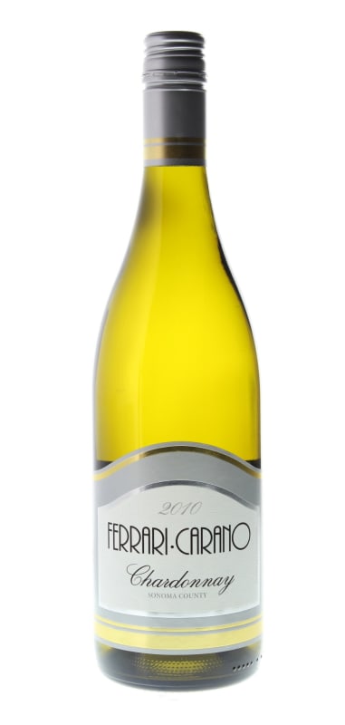 Ferrari-Carano Chardonnay 2010 Front Bottle Shot