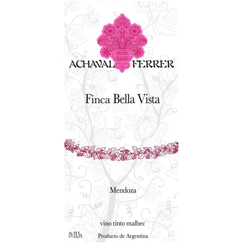 Achaval Ferrer Finca Bella Vista Malbec (1.5 Liter Magnum) 2009 Front Label