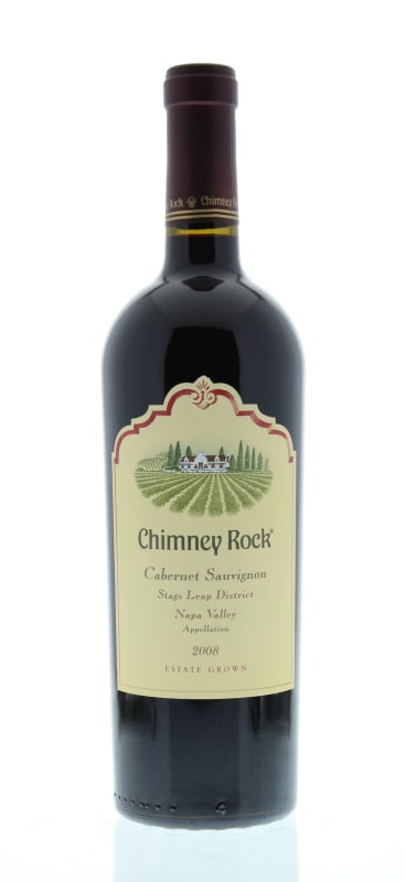 Chimney Rock Stags Leap District Cabernet Sauvignon 2008 Front Bottle Shot