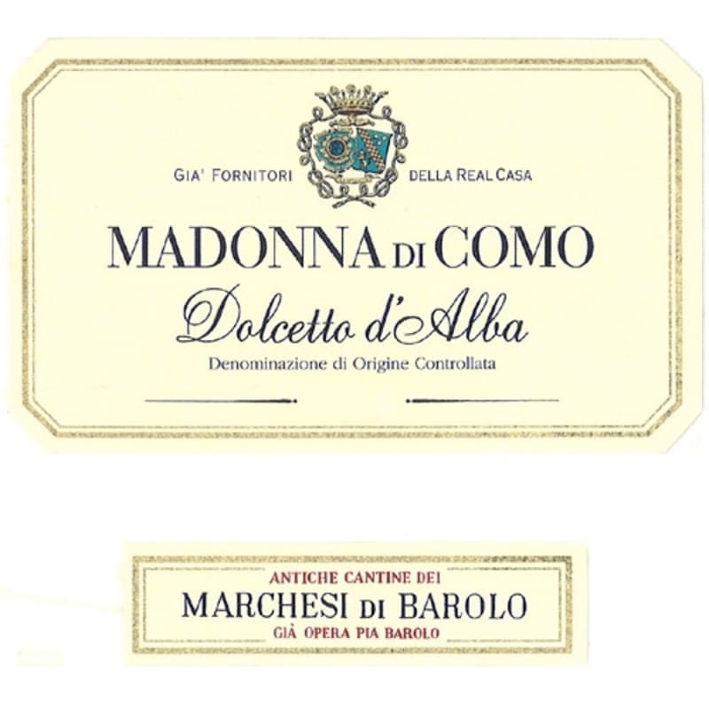 Marchesi di Barolo Dolcetto d'Alba 2010 Front Label