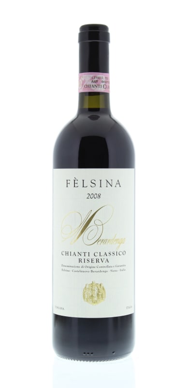 Felsina Berardenga Chianti Classico Riserva 2008 Front Bottle Shot