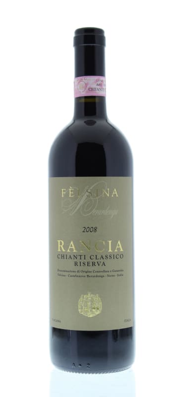 Felsina Chianti Classico Riserva Rancia 2008 Front Bottle Shot