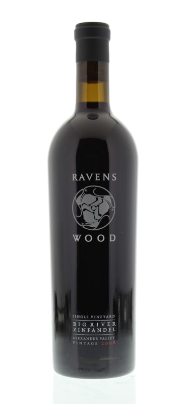 Ravenswood Big River Zinfandel 2008 Front Bottle Shot
