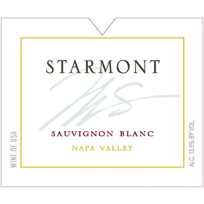 Starmont Sauvignon Blanc (375ML half-bottle) 2010 Front Label