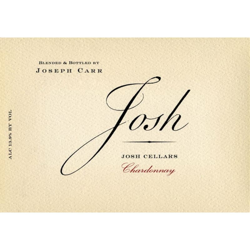 Josh Cellars Chardonnay 2010 Front Label