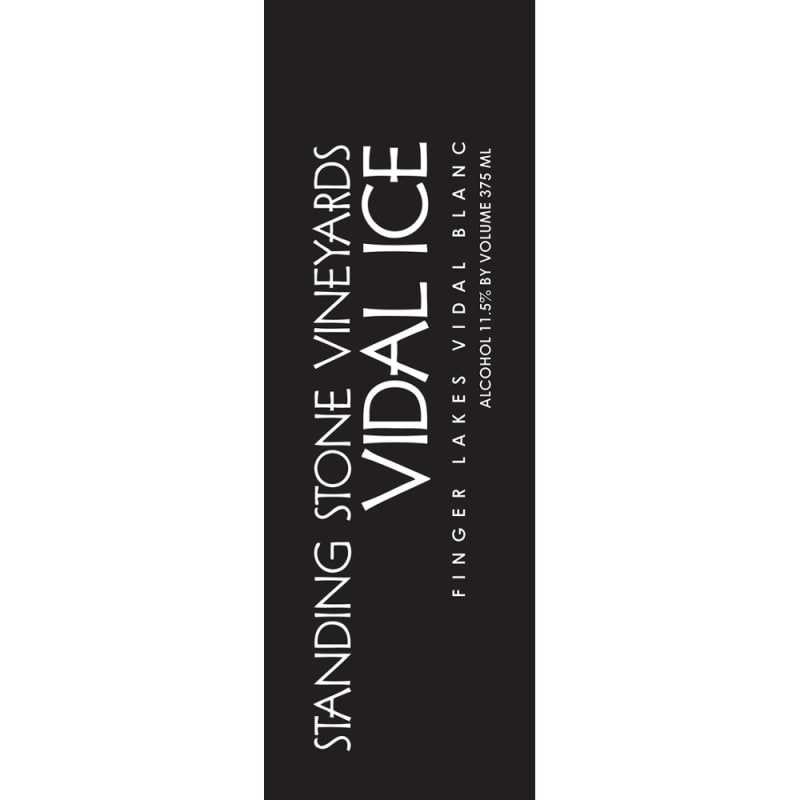 Standing Stone Vineyards Fingers Likes Vidal Ice (375ML half-bottle) 2009 Front Label