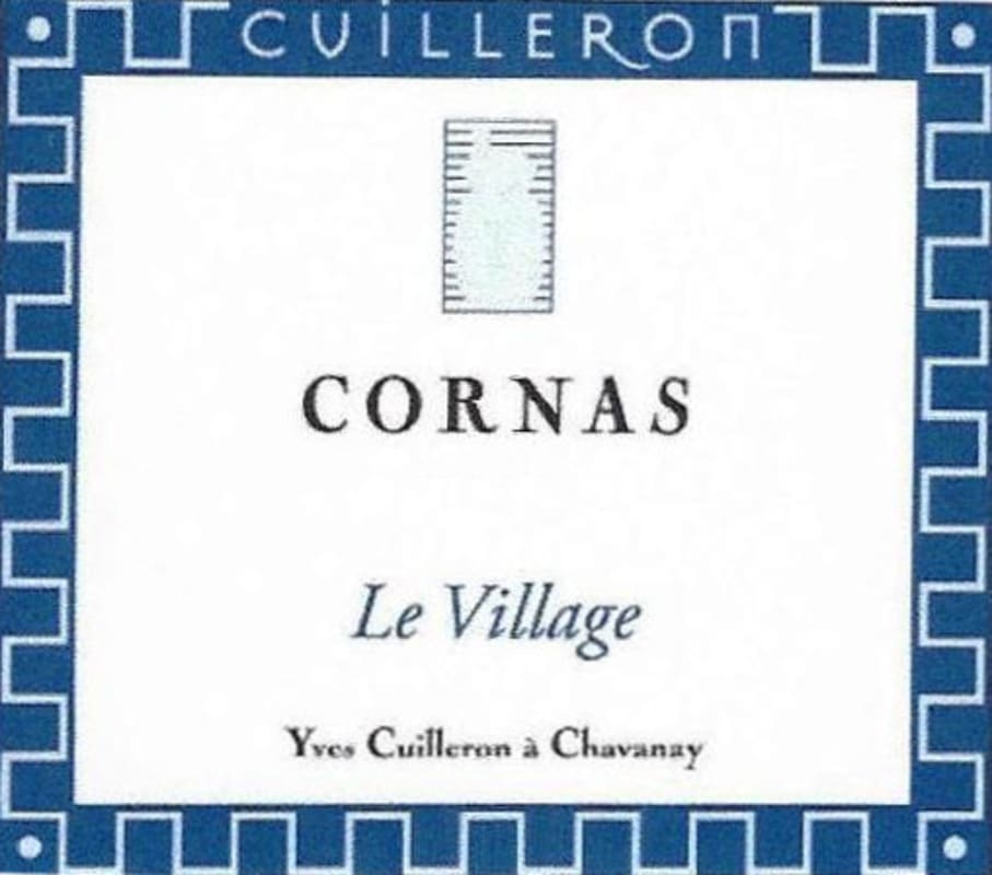 Yves Cuilleron Cornas Le Village 2012 Front Label