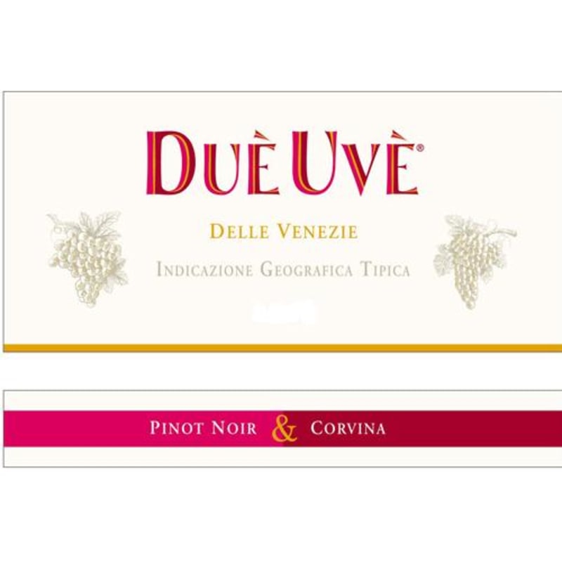 Bertani Due Uve Rosso 2010 Front Label
